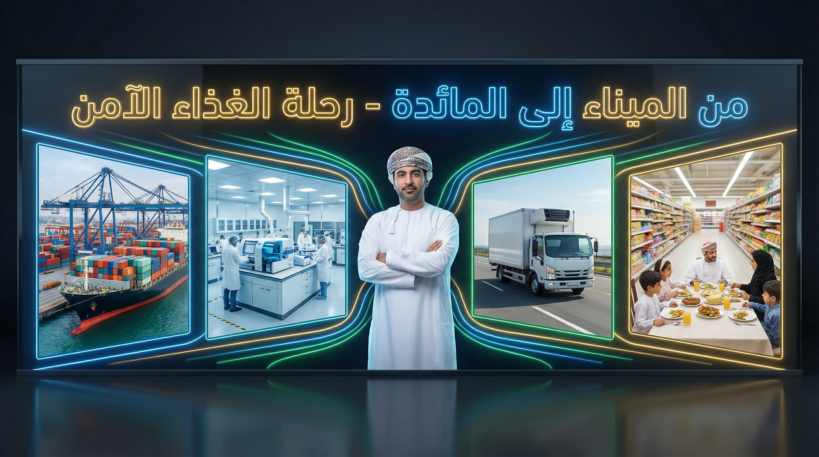 رحلة الغذاء الآمن